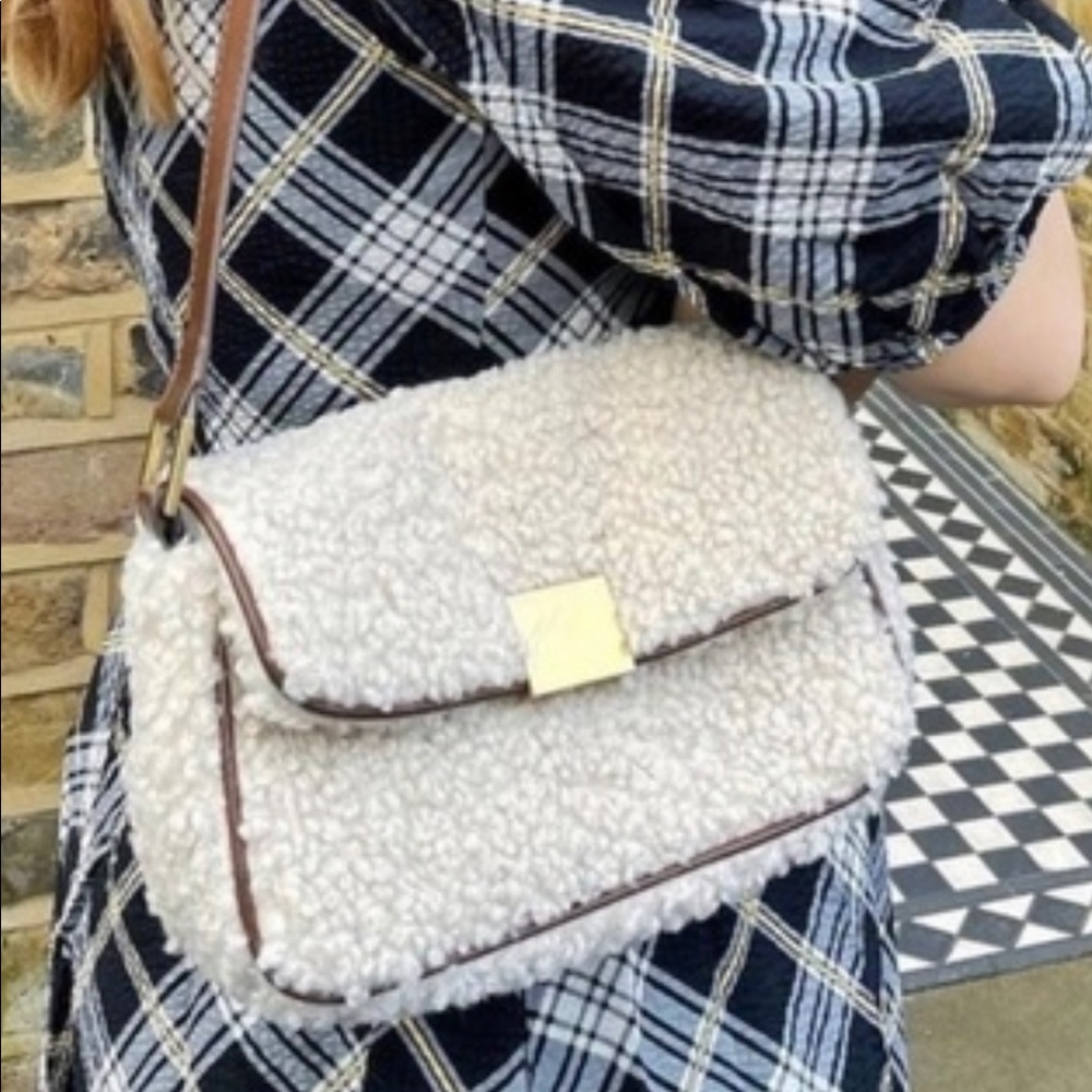 Zara Fuzzy Shoulder Bag